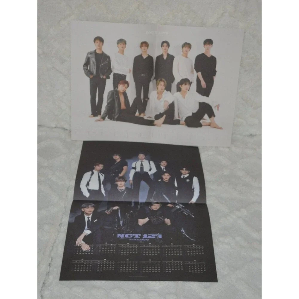 NCT 127 2020 & 2021 Postcard, Posters & Photos Bundle Kpop Boyband set